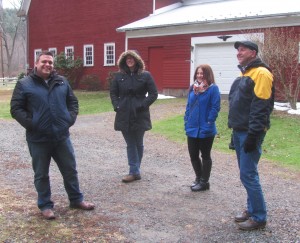 group at barn