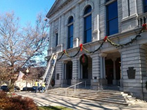 courthouse decking